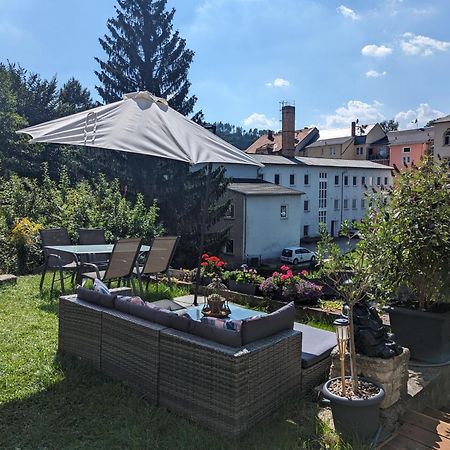 Uo2 - Urlaubsmagie - Garten, Whirlpool, Sauna Lägenhet Sebnitz Exteriör bild