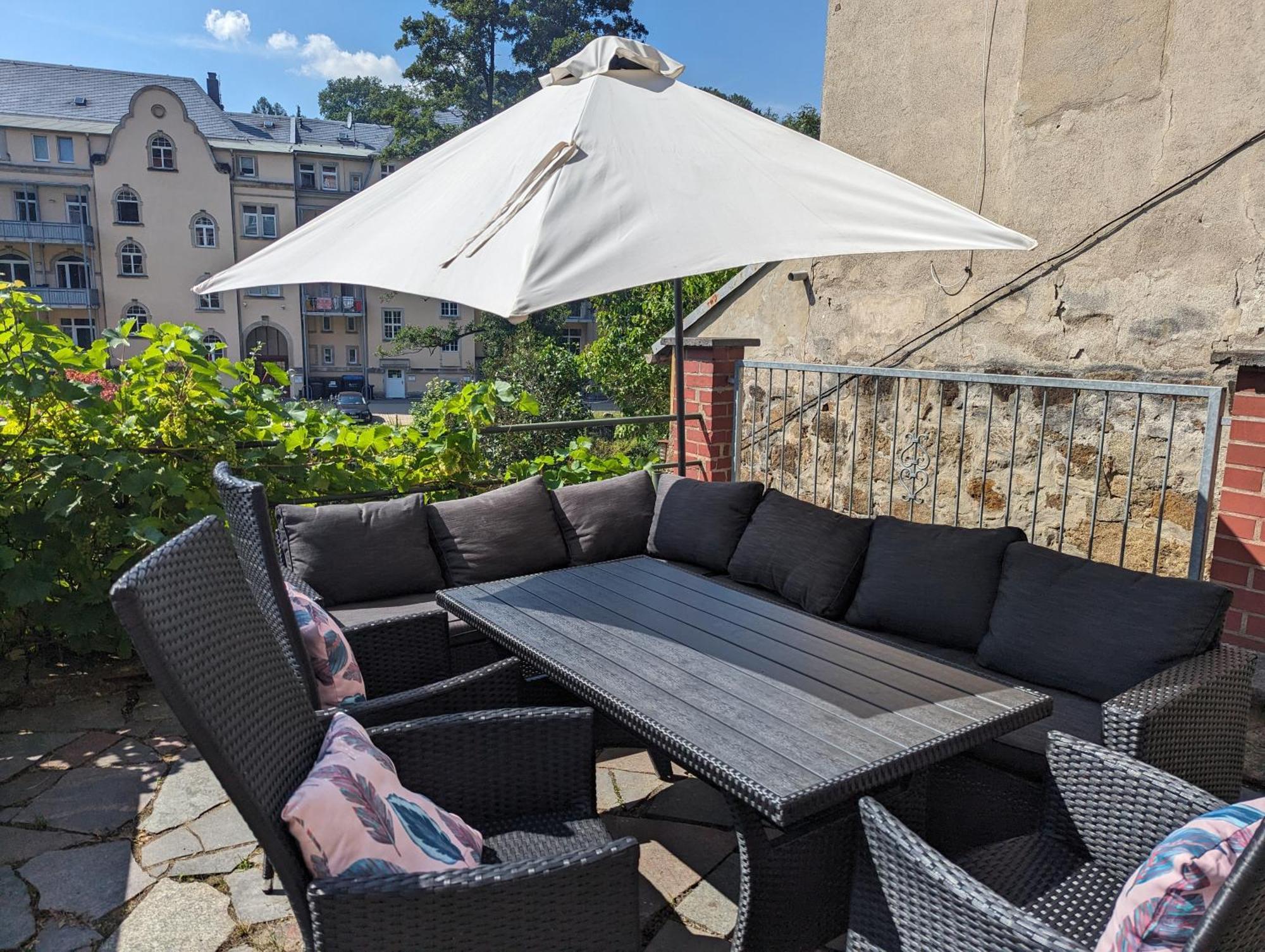 Uo2 - Urlaubsmagie - Garten, Whirlpool, Sauna Lägenhet Sebnitz Exteriör bild