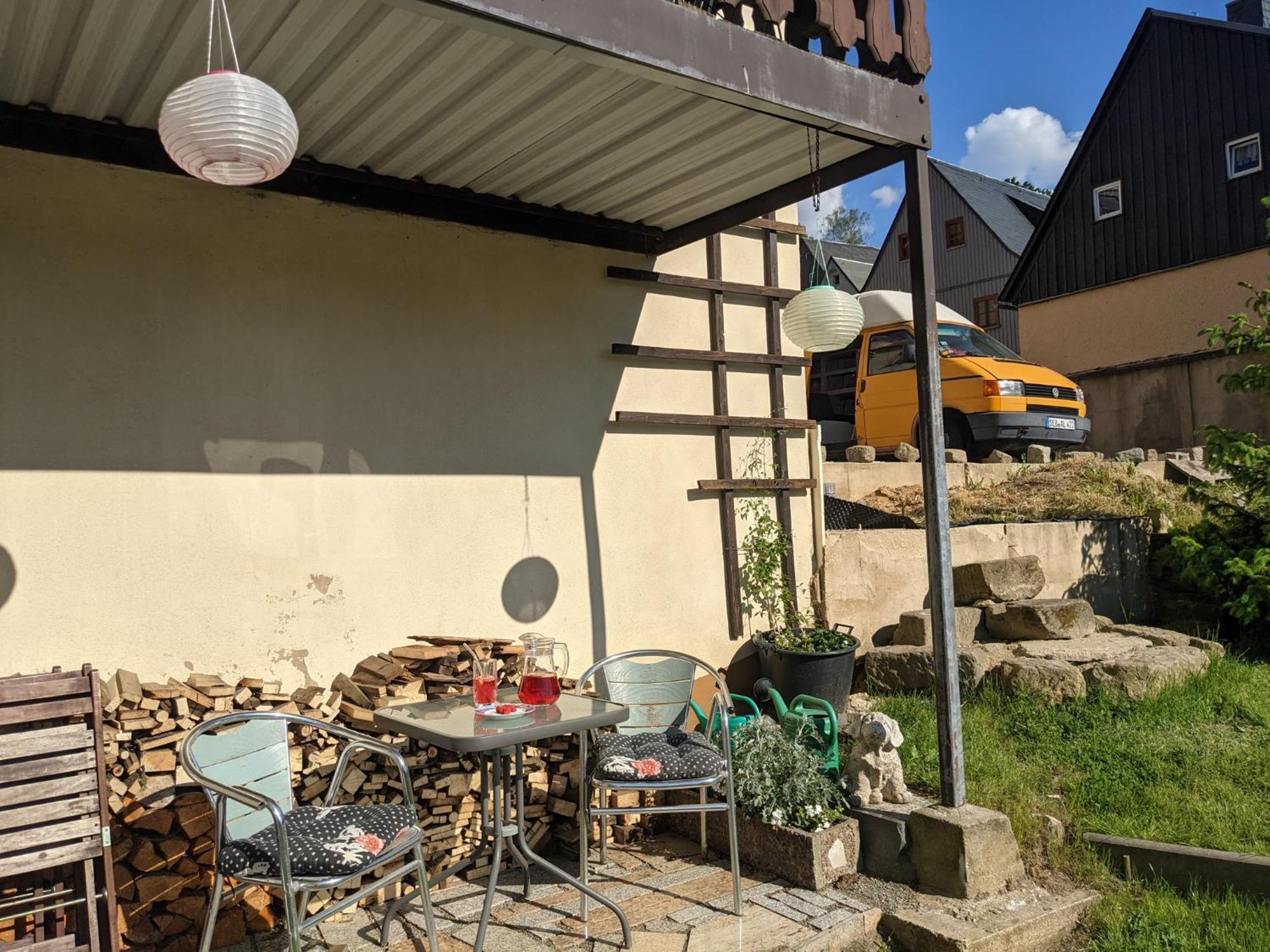 Uo2 - Urlaubsmagie - Garten, Whirlpool, Sauna Lägenhet Sebnitz Exteriör bild