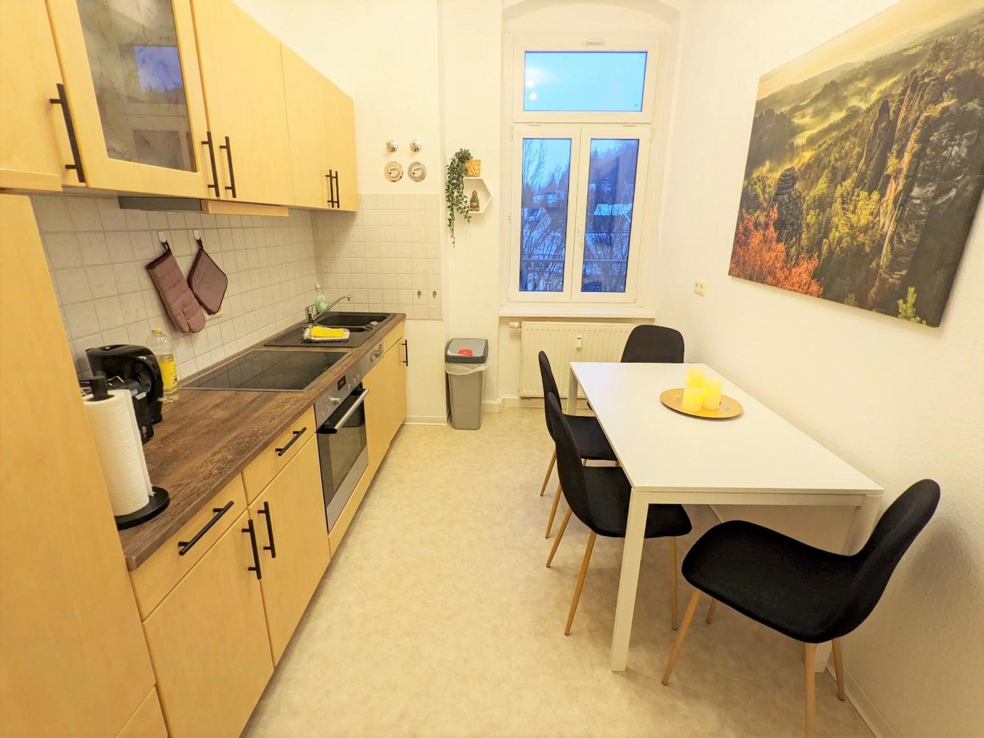 Uo2 - Urlaubsmagie - Garten, Whirlpool, Sauna Lägenhet Sebnitz Exteriör bild